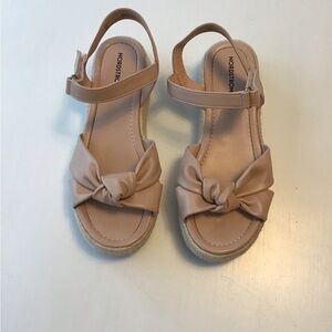 Nordstrom girls Beige Espadrille Sandals
